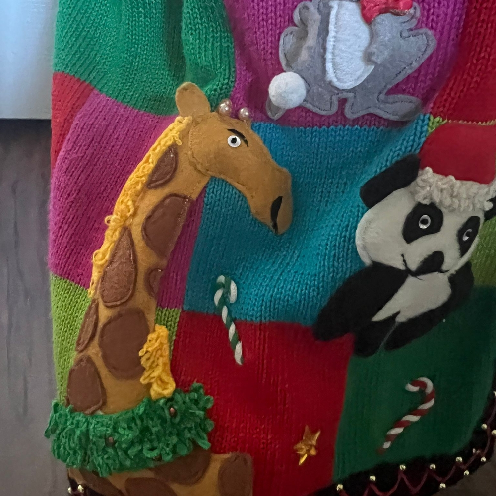 Colorful Animal Patchwork Vest - Picture 3 of 9
